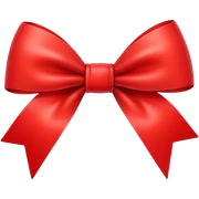Bow sticker