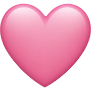 pink heart  sticker