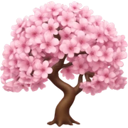 Cherry blossom tree sticker