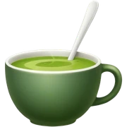 matcha cup sticker