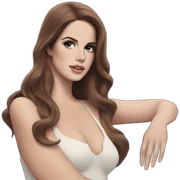 Lana del rey sticker