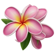 plumeria sticker