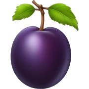 plum sticker