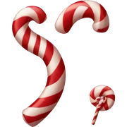 Candy cane  sticker