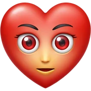 corazon con ojos sexis sticker