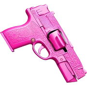Pink Gun sticker
