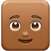 brown sticker