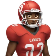 High school football sticker