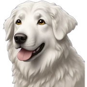 Maremma sheep dog sticker