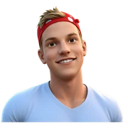 smiling boy by the ocean sticker