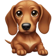 dachshund in arms sticker