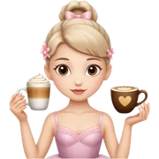 ballerina cappuccino  sticker