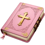 Pink bible sticker