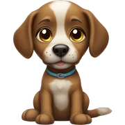 Cute dog  sticker