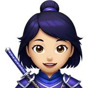 Mystic Samurai sticker