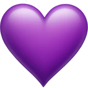 Purple heart sticker