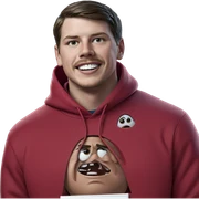 boy in red hoodie sticker