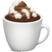 Hot cocoa sticker