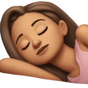 Ariana Grande sleeping sticker