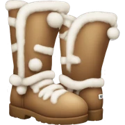 Christmas uggs sticker