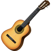 spanish guitar sticker