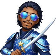 Celestial Samurai sticker
