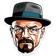 Walter white sticker
