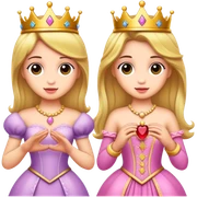 Cute princes sticker