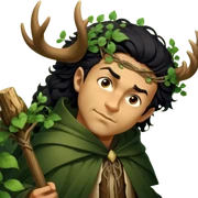 Forest Wizard sticker