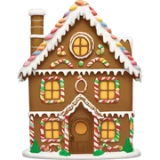gingerbread house sticker