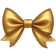 Bow sticker