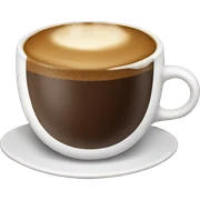 Coffee sticker