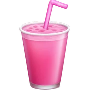 Pink drink sticker
