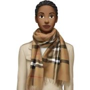 Burberry scarf  sticker
