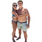 fun day at the beach sticker
