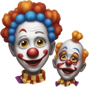 Clowns  sticker