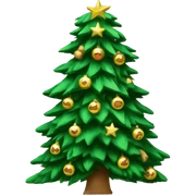Christmas tree  sticker