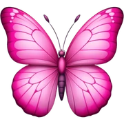 Mariposa rosa sticker