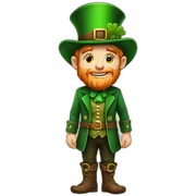 leprechaun sticker
