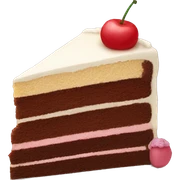 a piece of cake  sticker
