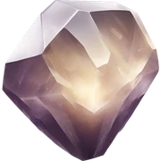 Charged Tibetan quartz crystal sticker