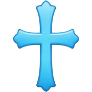 Blue Cross  sticker