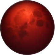 Blood moon  sticker
