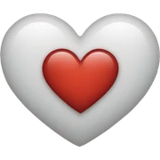 Heart sticker