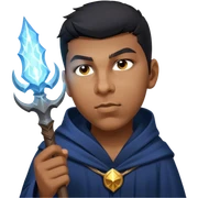 Stormcaller Wizard sticker