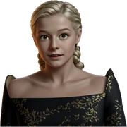 blonde girl in elegant dress sticker
