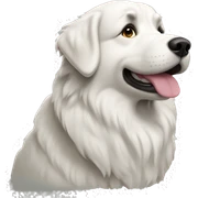 Great Pyrenees dog sticker