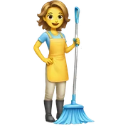 cleaning sticker