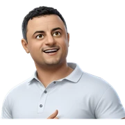 smiling boy in white shirt sticker