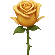 Rose toy sticker